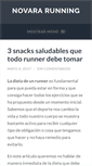 Mobile Screenshot of novararunning.it